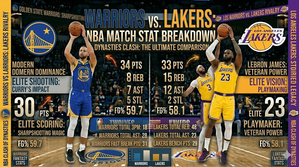 Warriors vs Lakers