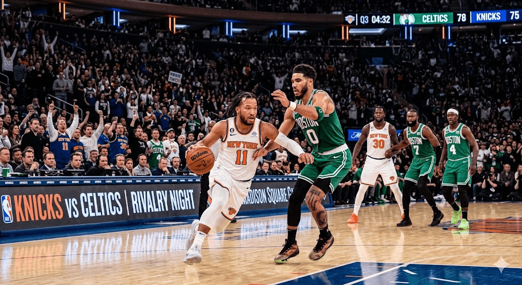 Knicks vs Boston Celtics Match Player Stats