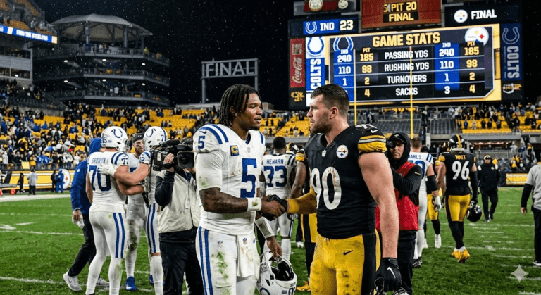 Colts vs Pittsburgh Steelers Match Player Stats