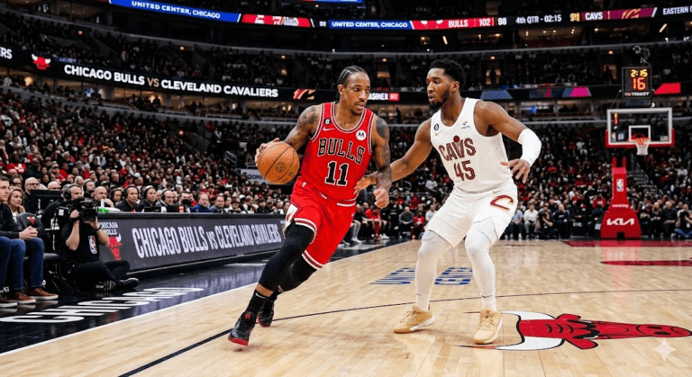 Chicago Bulls vs Cleveland Cavaliers Match Player Stats
