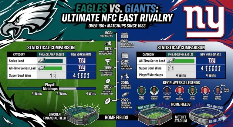 Eagles vs Giants