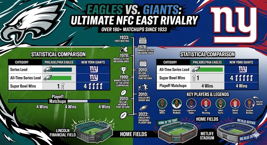 Eagles vs Giants