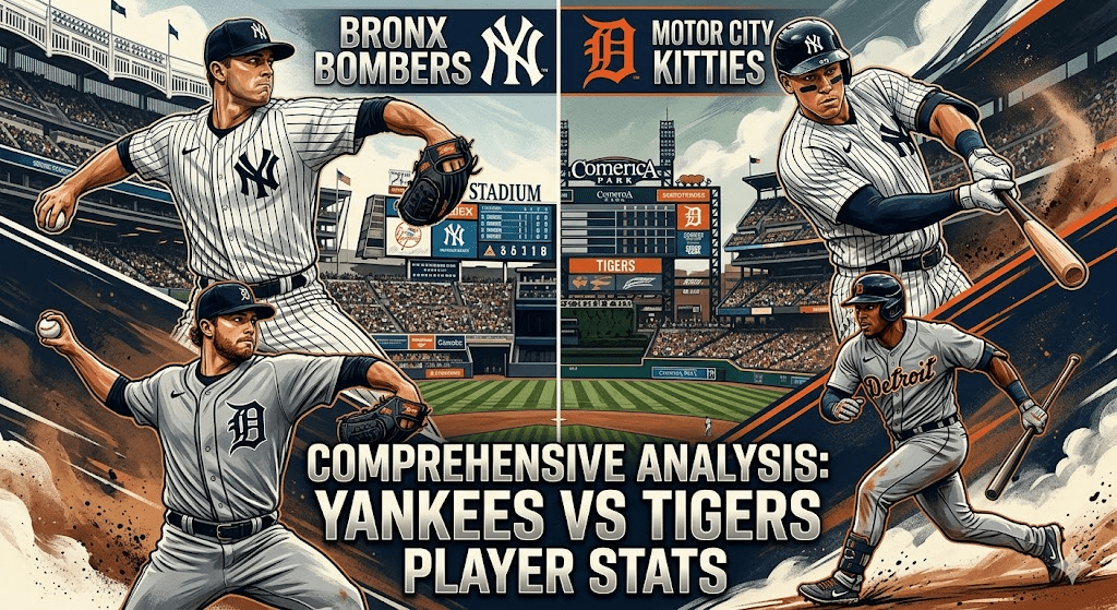 New York Yankees vs Detroit Tigers Match Player Stats