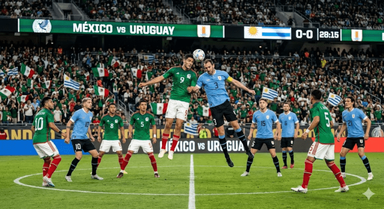 Mexico National Football Team vs Uruguay National Football Team Lineups