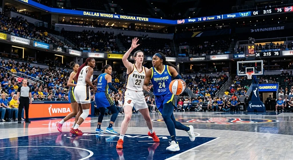 Dallas Wings vs Indiana Fever Match Player Stats