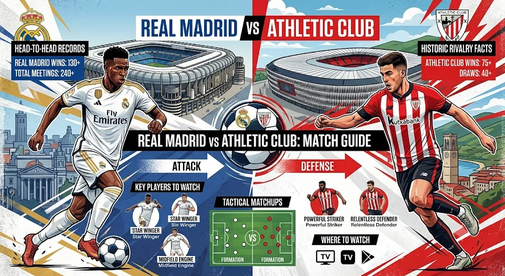 Real Madrid vs Athletic Club