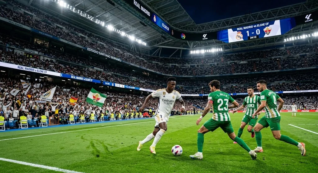 Real Madrid vs Elche