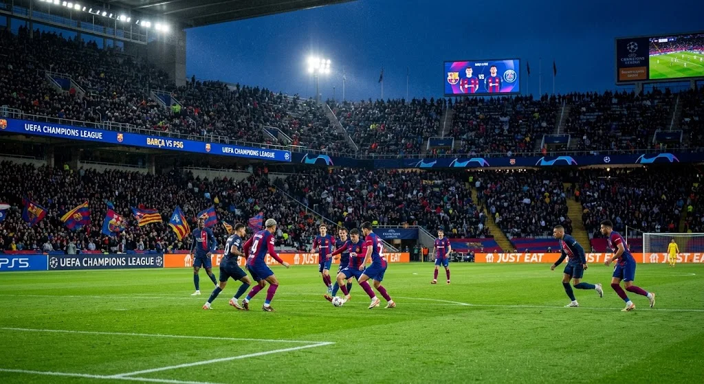 FC Barcelona vs PSG Lineups