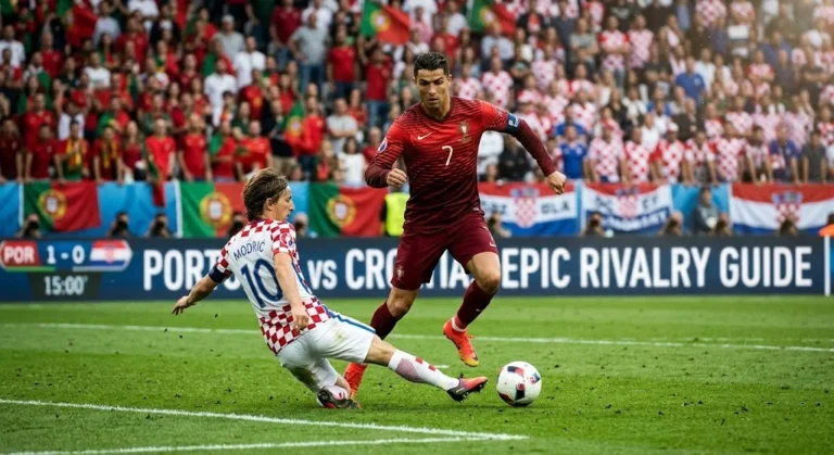 Portugal National Football Team vs Croatia National Football Team Matches