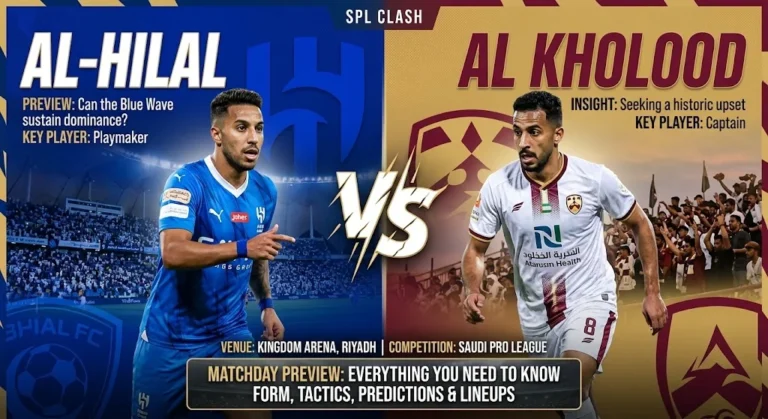 Al-Hilal vs Al Kholood