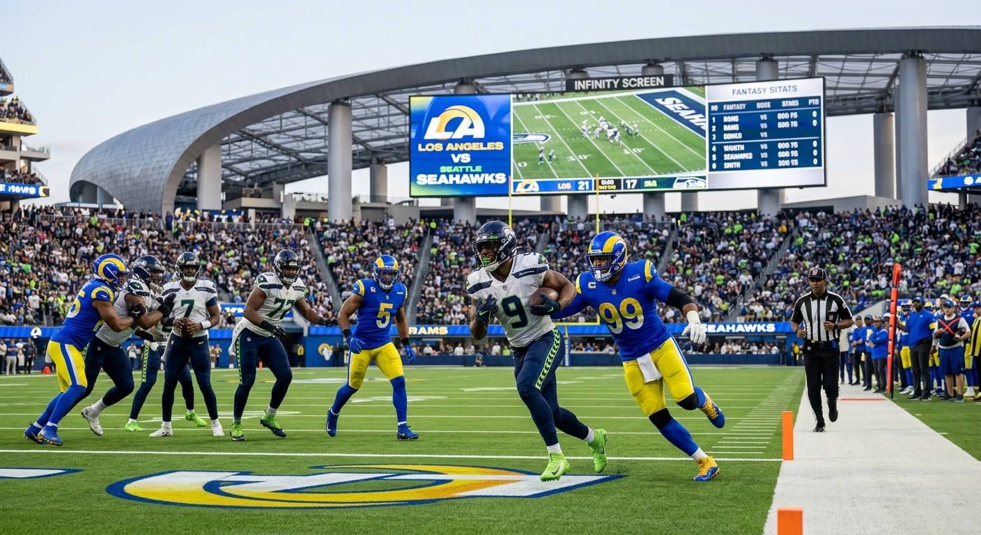 Los Angeles Rams vs Seahawks Match Player Stats